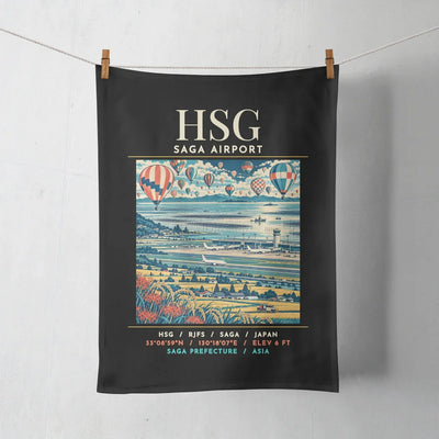 HSG - Poster - Towel - Black