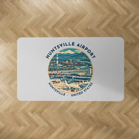 Thumbnail for Huntsville International Airport (HSV) Carpets - Carpet Rectangle - Badge - Light Gray V2