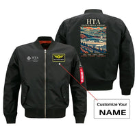 Thumbnail for HTA - Poster - Bomber Jacket - Black + NAME