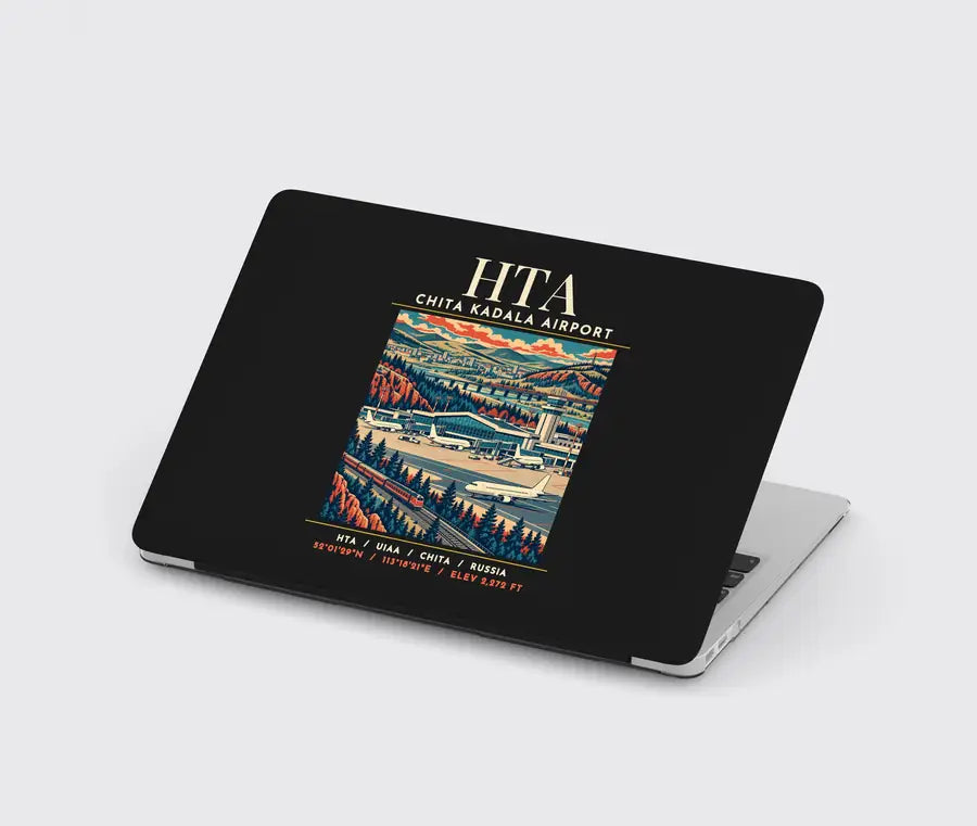 HTA - Poster - MacBook Case - Black