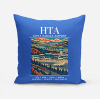 Thumbnail for HTA - Poster - Pillow - Blue