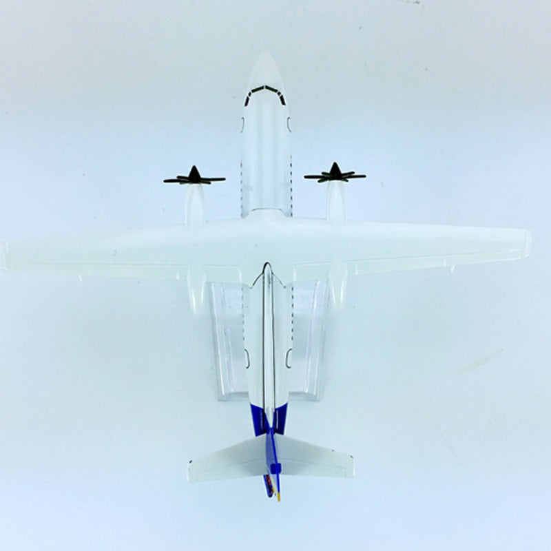 FK50 F-50 Colombia Satena AVIANCA Airplane Model (16CM 1:400)