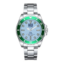 Thumbnail for Phu Bai International Airport (HUI) Aviator Watches - Classic - Light Blue - Premium Diver - Green