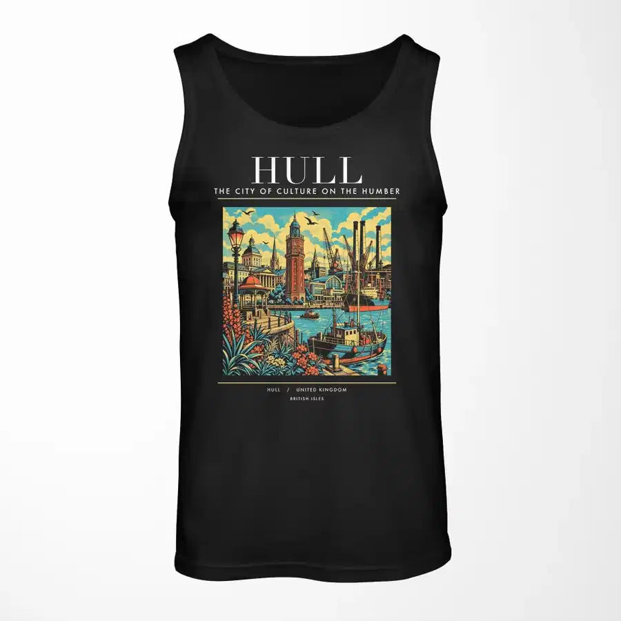 HULL - Poster - Tank Top - Black