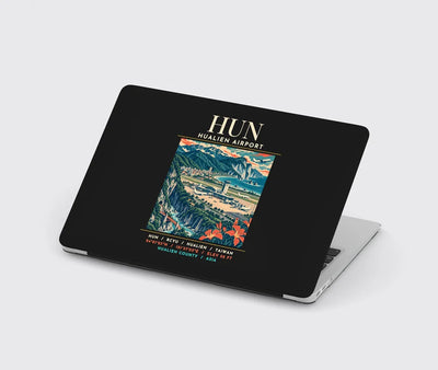 HUN - Poster - MacBook Case - Black