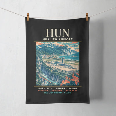 HUN - Poster - Towel - Black