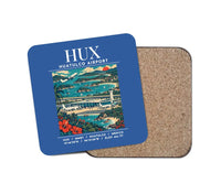 Thumbnail for HUX - Poster - Coaster - Blue