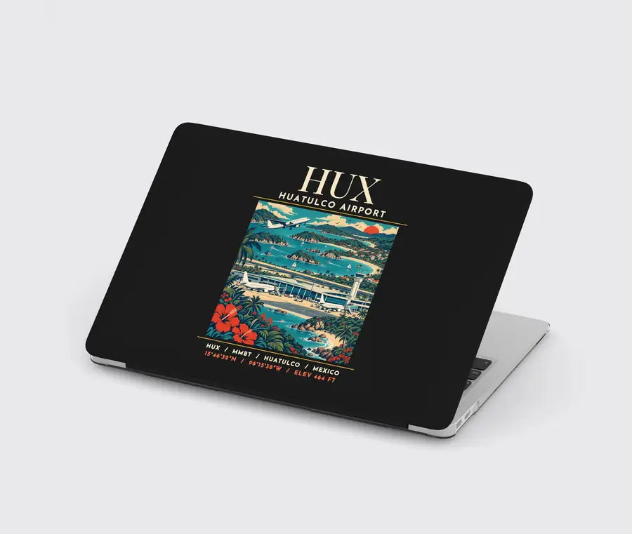HUX - Poster - MacBook Case - Black