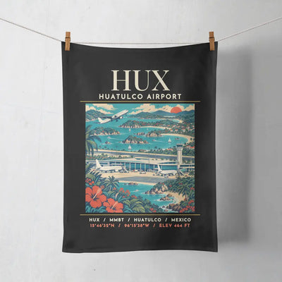 HUX - Poster - Towel - Black