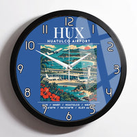 Thumbnail for HUX - Poster - Wall Clock Framed - Blue