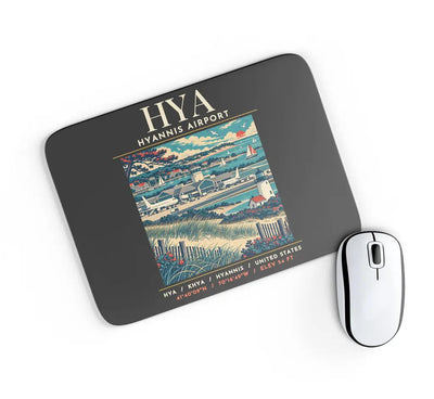 HYA - Poster - Mouse Pad - Black