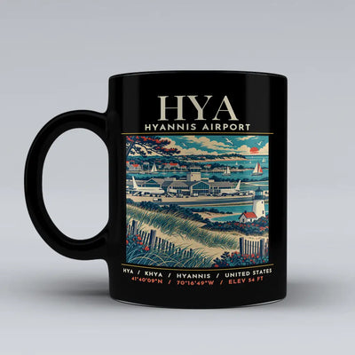 HYA - Poster - Mug - Black