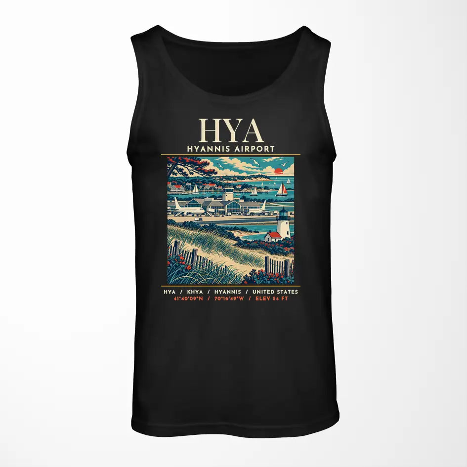 HYA - Poster - Tank Top - Black