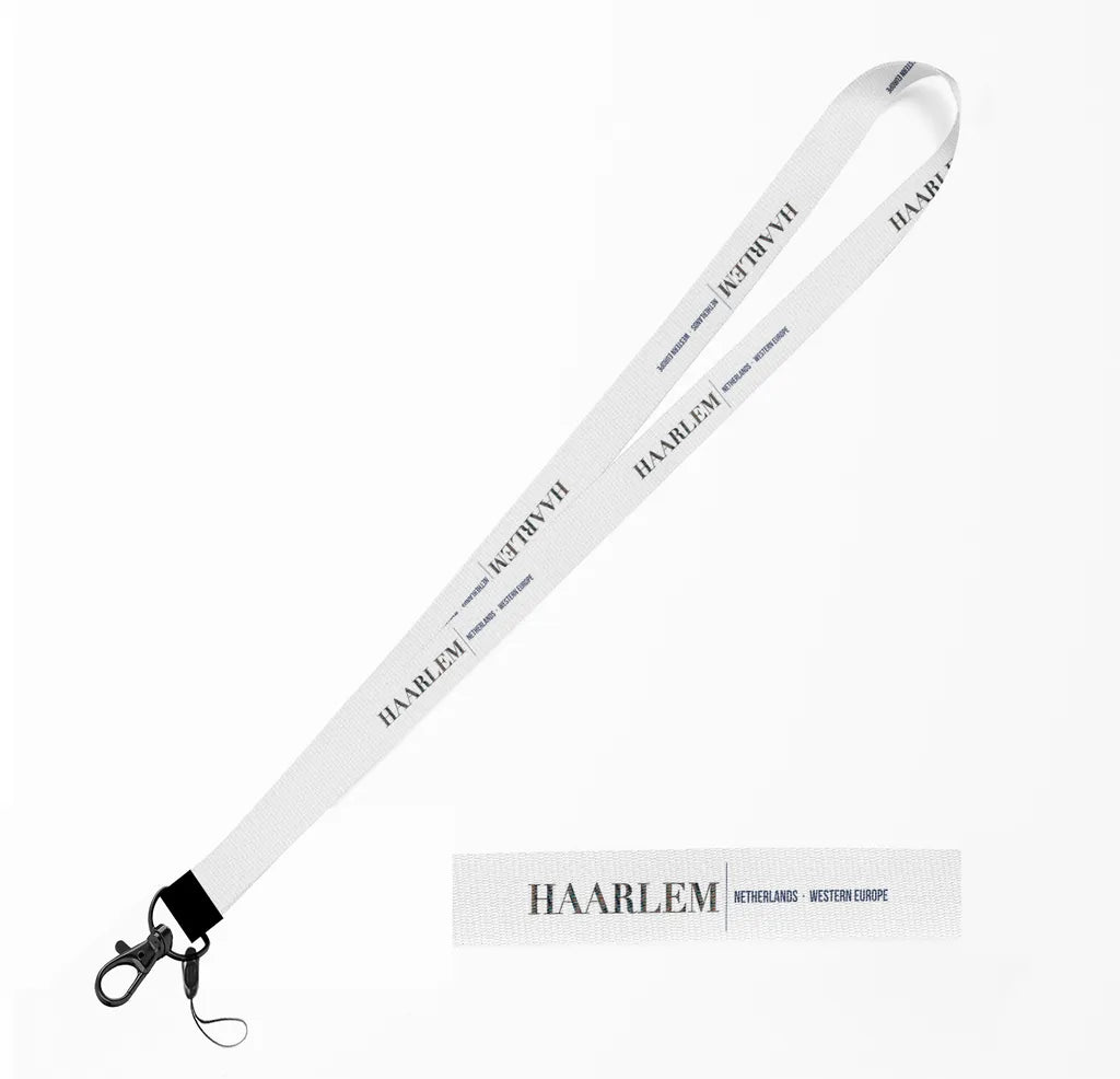 Haarlem City Series lanyard - white