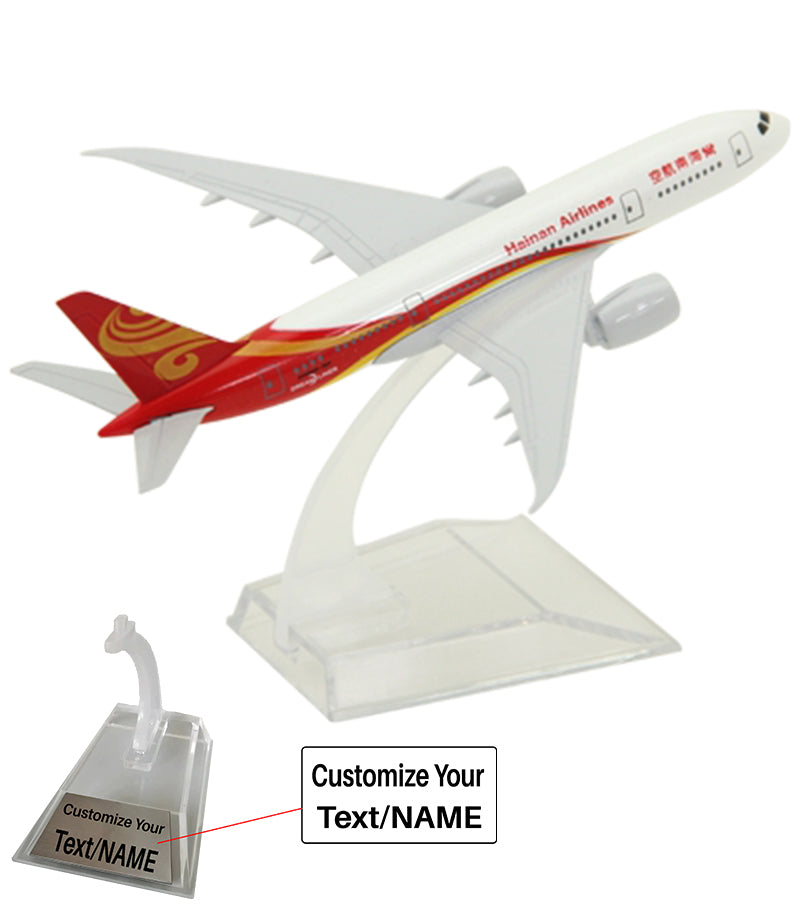 Hainan Airlines Boeing 787 Airplane Model (16CM)