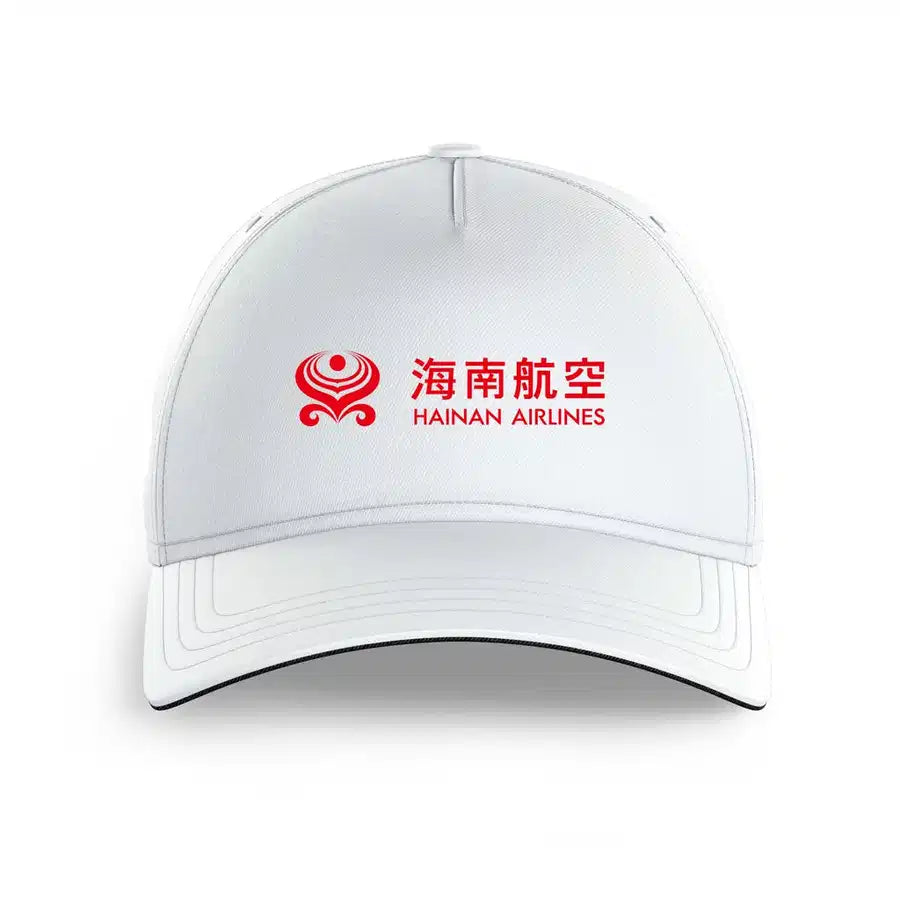 Hainan Airlines printed hat - white