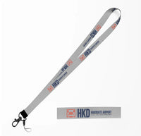 Thumbnail for Hakodate Airport (HKD) lanyard - light gray