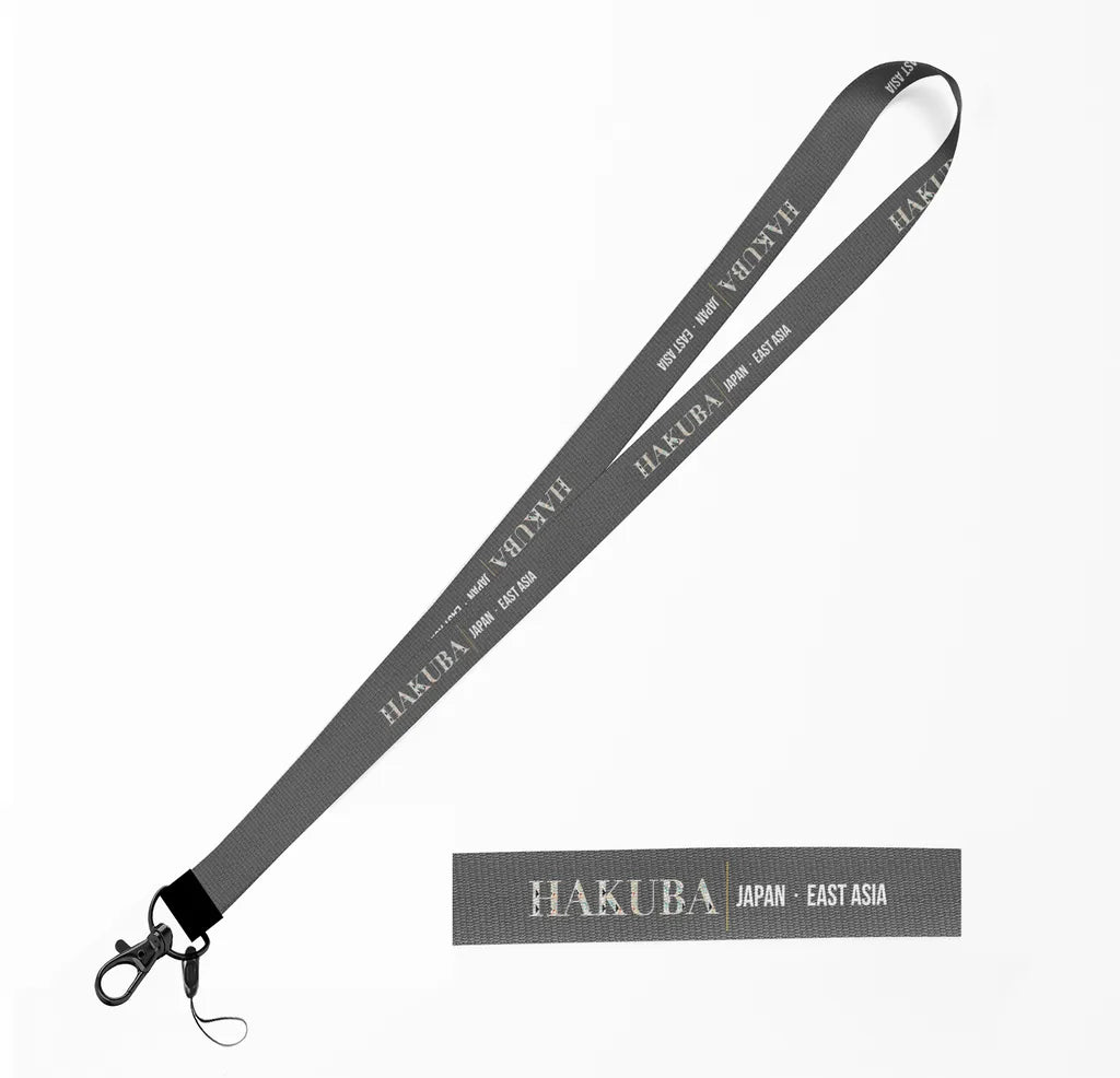 Hakuba City Series lanyard - gray