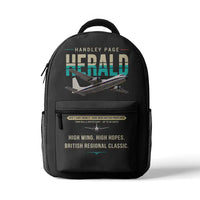 Thumbnail for Handley Page HPR.7 Dart Herald - 3D Backpack - Original - Gray