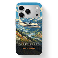 Thumbnail for Handley Page HPR.7 Dart Herald - 3D + Name - MagSafe iPhone 17 Pro - Black