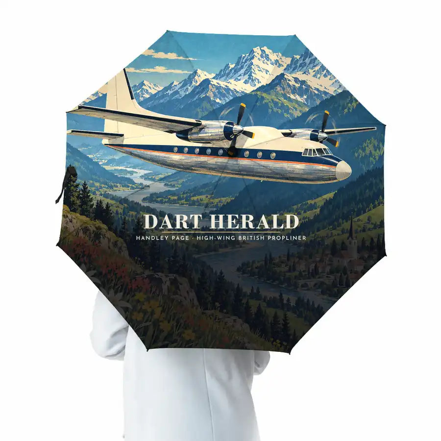 Handley Page HPR.7 Dart Herald - 3D - Umbrella