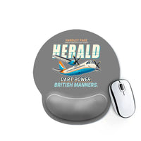 Thumbnail for Handley Page HPR.7 Dart Herald - Cartoon - Ergonomic Mouse Pad - Gray