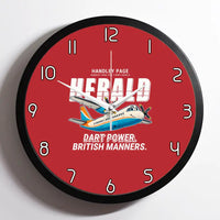 Thumbnail for Handley Page HPR.7 Dart Herald - Cartoon - Framed - Red