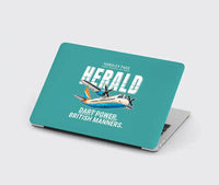 Thumbnail for Handley Page HPR.7 Dart Herald - Cartoon - MacBook Case - Turquoise