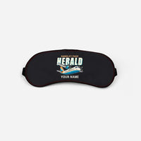 Thumbnail for Handley Page HPR.7 Dart Herald - Cartoon + Name - Sleep Mask - Black