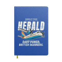 Thumbnail for Handley Page HPR.7 Dart Herald - Cartoon - Notebook - Blue