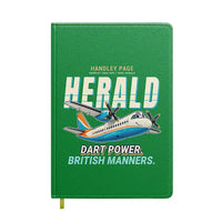 Thumbnail for Handley Page HPR.7 Dart Herald - Cartoon - Notebook - Green