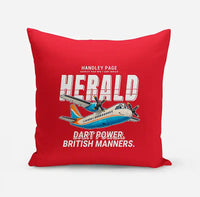 Thumbnail for Handley Page HPR.7 Dart Herald - Cartoon - Pillow - Red