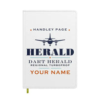 Thumbnail for Handley Page HPR.7 Dart Herald - Heritage + Name - Notebook - White
