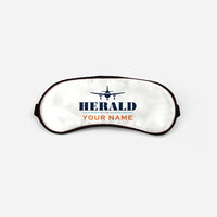 Thumbnail for Handley Page HPR.7 Dart Herald - Heritage + Name - Sleep Mask - White