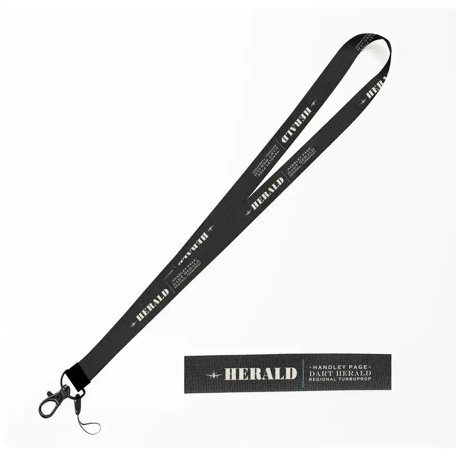 Handley Page HPR.7 Dart Herald Lanyard & ID Holders lanyard - Heritage - Black