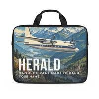 Thumbnail for Handley Page HPR.7 Dart Herald - Laptop Bag + Name