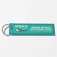 Thumbnail for Handley Page HPR.7 Dart Herald Aviator Key Chains - Turquoise - Original