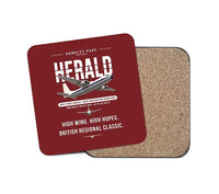 Thumbnail for Handley Page HPR.7 Dart Herald - Original - Coaster - Dark Red