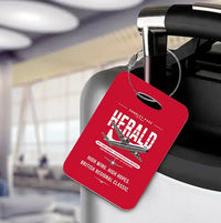 Thumbnail for Handley Page HPR.7 Dart Herald - Original - Luggage Tag - Red