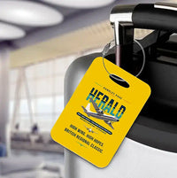 Thumbnail for Handley Page HPR.7 Dart Herald - Original - Luggage Tag - Yellow
