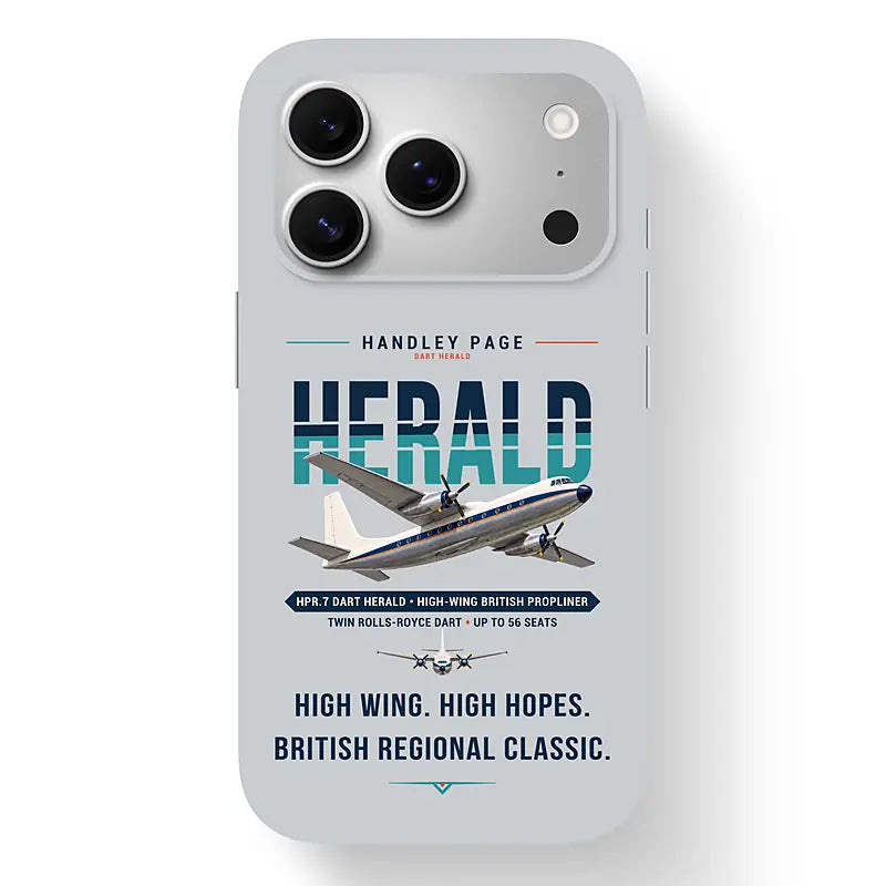 Handley Page HPR.7 Dart Herald - Original - MagSafe iPhone 17 Pro - Light Gray