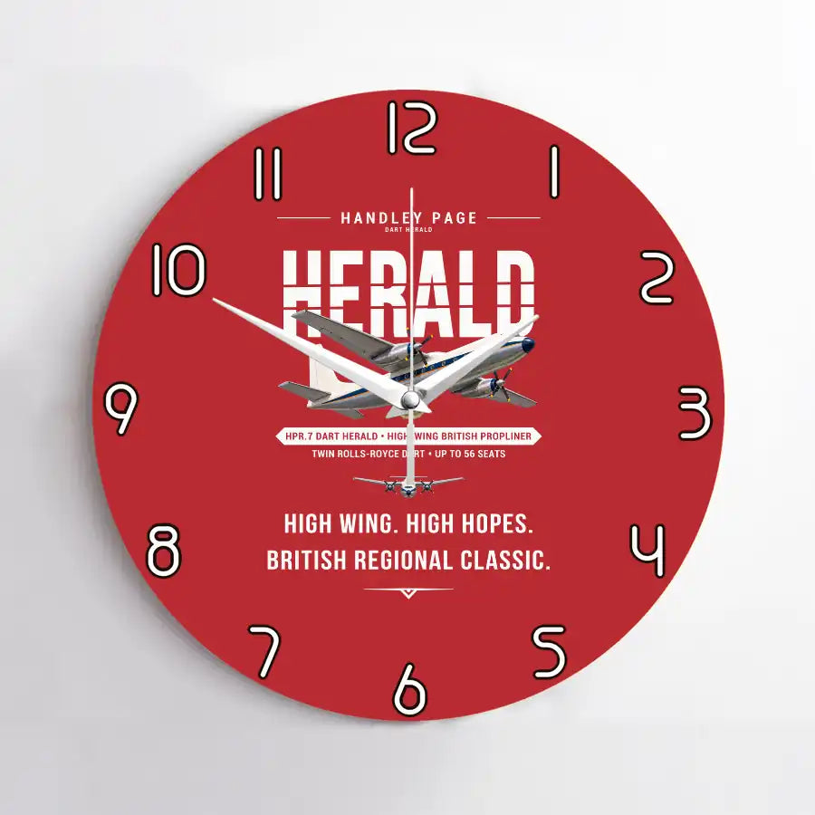 Handley Page HPR.7 Dart Herald - Original - No Frame - Red