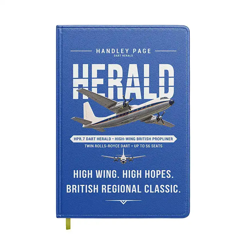 Handley Page HPR.7 Dart Herald - Original - Notebook - Blue