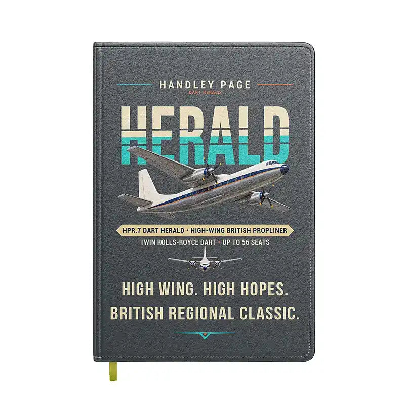 Handley Page HPR.7 Dart Herald - Original - Notebook - Gray