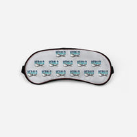 Thumbnail for Handley Page HPR.7 Dart Herald - Original Pattern - Sleep Mask - Light Gray
