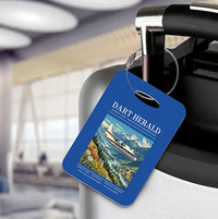 Thumbnail for Handley Page HPR.7 Dart Herald - Poster - Luggage Tag - Blue