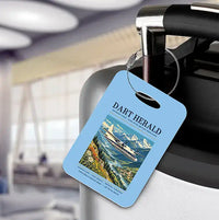 Thumbnail for Handley Page HPR.7 Dart Herald - Poster - Luggage Tag - Light Blue