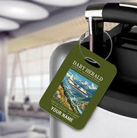 Thumbnail for Handley Page HPR.7 Dart Herald - Poster + Name - Luggage Tag - Green Army