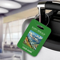 Thumbnail for Handley Page HPR.7 Dart Herald - Poster + Name - Luggage Tag - Green