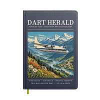 Thumbnail for Handley Page HPR.7 Dart Herald - Poster - Notebook - Navy Blue